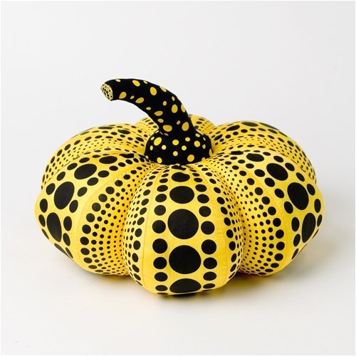 YAYOI KUSAMA ソフト スカルプチャー Amazon.co.jp: Yayoi KusamaソフトSculptureパンプキンSサイズby